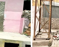 असर खबर का... सड़क सीमा में निकाले सभी दरवाजे किए बंद