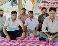 भीषण गर्मी में भी जारी जेसीटीएसएल कर्मचारियों का आमरण अनशन, 8वें दिन भी नहीं बनी बात