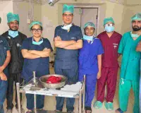 एसएमएस अस्पताल में बच्चेदानी की विशाल गांठ का सफल ऑपरेशन, मरीज स्वस्थ