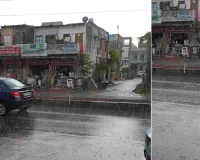 राजस्थान में मौसम ने ली करवट : तेज आंधी और बारिश से भीषण गर्मी से मिली राहत, अंधड़ के कारण दिन में ही अंधेरे में डूबा शहर