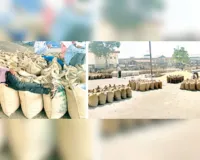 पानी और छांव के लिए यार्डों के चक्कर काट रहा धरती पुत्र