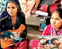 मां आईसीयू में जिंदगी के लिए लड़ रही,बाहर परिजनों की गोद में बिलख रहे नवजात