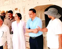मुख्य सचिव वी.श्रीनिवास ने किया आमेर महल का निरीक्षण, पर्यटकों की बढ़ती संख्या को देखते हुए दिए विकास के निर्देश