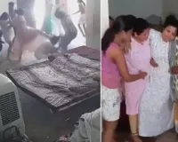 चंदौली में सपा महिला नेता पर घर में घुसकर जानलेवा हमला: बाल पकड़कर खींचा, लात-घूसों और रॉड से पीटा, सीसीटीवी में कैद हुई बर्बरता