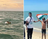 मुट्ठी में समंदर : 7 साल के इशांक ने रचा इतिहास, 9 घंटे 50 मिनट में Palk Strait तैरकर पार कर बनाया वर्ल्ड रिकॉर्ड