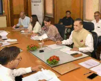 मुख्य सचिव वी. श्रीनिवास की अध्यक्षता में सहकारी विकास समिति की बैठक : कृषि, डेयरी और सहकारिता में समन्वय व गोदाम निर्माण पर जोर