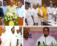 पुडुचेरी में रंगास्वामी ने ली मुख्यमंत्री पद की शपथ : 2 नए मंत्रियों ने भी ली पद और गोपनीयता की शपथ, कई दिग्गज रहे मौजूद
