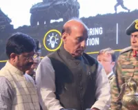नॉर्थ टेक सिम्पोजियम 2026 : राजनाथ सिंह ने कहा-बदला है वार फेयर का चेहरा, तकनीक के चलते हुये क्रांतिकारी बदलाव, साइबर स्पेस में भी लड़े जा रहे युद्ध