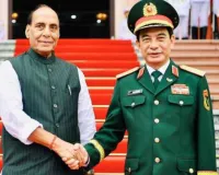 राजनाथ सिंह ने की वियतनाम के राष्ट्रपति से मुलाकात, हिन्द-प्रशांत में स्थिरता और नौवहन की स्वतंत्रता की जताई प्रतिबद्धता