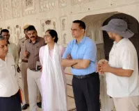 आमेर महल के संरक्षण और सुविधाओं पर फोकस : मुख्य सचिव वी. श्रीनिवास ने किया निरीक्षण, पर्यटकों की बढ़ती संख्या को देखते हुए दिए विकास के निर्देश
