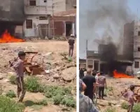 अवैध पटाखा फैक्ट्री में भीषण आग : 7 लोगों की मौत, छोटे से मकान में हो रही थी संचालित