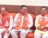 राज्यसभा चुनाव : नामांकन से पहले भाजपा कार्यालय पहुंचे सतीश पूनिया और अलका गुर्जर, कार्यकर्ताओं ने किया स्वागत
