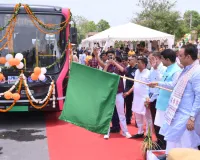 राजधानी को मिली ई-बसों की सौगात : मुख्यमंत्री ने दिखाई हरी झंडी, प्रदूषण नियंत्रण और सुगम परिवहन को मिलेगा बढ़ावा