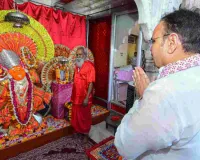 मुख्यमंत्री भजनलाल शर्मा ने त्रिपोलिया बालाजी मंदिर में की पूजा-अर्चना
