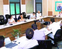 मुख्यमंत्री भजनलाल शर्मा ने नीति आयोग सदस्य के साथ जिला घरेलू उत्पाद आकलन बैठक की अध्यक्षता की, विकास मॉडल पर चर्चा