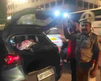जयपुर में 3 घंटे की मेगा नाकाबंदी : 581 वाहनों के चालान, 211 जब्त
