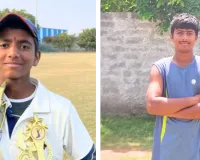 सैंडफोर्ड ग्राउंड पर दिशा एकेडमी का धमाका : हर्षित सैनी-133 और सुमित यादव-105 की शतकीय साझेदारी, तनिष्क अग्रवाल का शतक गया बेकार