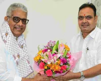मुख्यमंत्री भजनलाल शर्मा से केंद्रीय मंत्री भूपेंद्र यादव की शिष्टाचार भेंट, विकास और पर्यावरणीय मुद्दों पर चर्चा