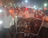 भरत तिवारी प्रकरण को लेकर काशी में सड़कों पर उतरा केसरिया भारत, दोषियों पर कार्रवाई की उठी मांग