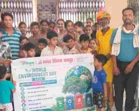 स्वच्छता एवं पर्यावरण संरक्षण विषयक कठपुतली नुक्कड़ नाटक का आयोजन