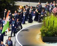 कॉमनवेल्थ गेम्स का रंगारंग आगाज, मीराबाई चानू और लवलीना बोरगोहेन ने की भारत के मार्च की अगुवाई