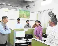 मुख्य सचिव ने सचिवालय के तीन प्रमुख विभागों का किया औचक निरीक्षण, राजकाज पोर्टल और संसाधनों की समीक्षा 
