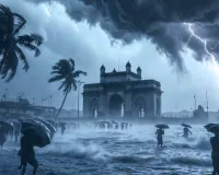 मुंबई में भारी बारिश की चेतावनी : 60 किलोमीटर की रफ़्तार से चल सकती है तेज हवाएं, निचले और जल-जमाव वाले इलाकों में सावधानी बरतने की सलाह