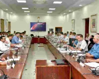 मुख्य सचिव वी. श्रीनिवास ने की लंबित न्यायालयीन प्रकरणों, ई-फाइल डिस्पोजल एवं राजस्थान सम्पर्क 181 की समीक्षा 