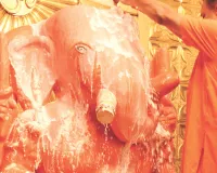 पुष्य नक्षत्र पर गणेश मंदिरों में हुआ पंचामृत अभिषेक, प्रथम पूज्य को 1008 मोदक किए अर्पित