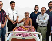 एसएमएस अस्पताल में दो किलो वजनी दुर्लभ छाती के ट्यूमर की सफल सर्जरी, मरीज को मिला नया जीवन