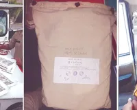 युवक के बैग से 13.6 लाख रुपए के नकली नोट बरामद, नकली नोट छपे कागज की शीट भी जब्त