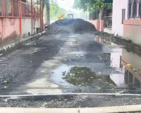 असर खबर का : केडीए ने शुरु किया सड़क मरम्मत का काम