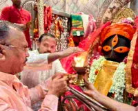 देवनानी ने कोलकाता के ऐतिहासिक कालीघाट मंदिर में किए माँ काली के दर्शन-पूजन