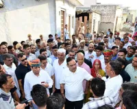 भजनलाल शर्मा ने किसानों से प्राकृतिक खेती अपनाने का किया आह्वान : ग्रामीणों की समस्याओं को गंभीरता से सुना, योजनाओं के क्रियान्वयन का लिया फीडबैक