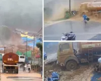 केरल में भारी बारिश...वायनाड में लैडंस्लाइड से 2 की मौत, 8 लोगो को किया रेस्क्यू 