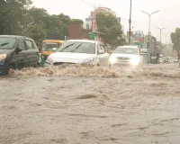 राजधानी में बारिश ने खोली ड्रेनेज सिस्टम की पोल, सड़कों पर जलभराव से शहर हुआ बेहाल