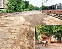 असर खबर का...मिट्टी और कार्य प्रगति का हटाया बोर्ड, दूर हुई बाधा