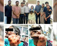 75 वर्षीय महिला की गर्दन से निकाली 25×25 सेंटीमीटर की विशाल गांठ, एसएमएस में दुर्लभ ऑपरेशन सफल
