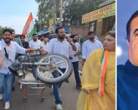 ई-20 ईंधन नीति के विरोध में युवा कांग्रेस का प्रदर्शन, गडकरी आवास घेरने निकले कार्यकर्ता हिरासत में लिए गए