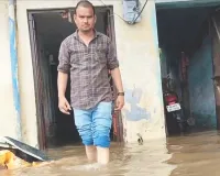जयपुर में तेज बारिश से घरों में पानी भरा, चित्तौड़गढ़ में तीन इंच से ज्यादा बरसात