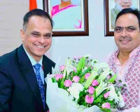 सेवा विस्तार के बाद मुख्यमंत्री भजनलाल शर्मा से मिले मुख्य सचिव वी. श्रीनिवास, प्रशासनिक एवं शासन से जुड़े विभिन्न विषयों पर चर्चा