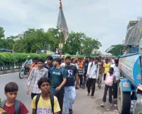 जयकारों से गूंजा जयपुर: 61वीं लक्खी पदयात्रा में उमड़ा आस्था का सैलाब, डिग्गी कल्याणजी के लिए हजारों भक्त रवाना