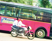असर  खबर का : शहर की सड़कों पर अब नजर आई वातानुकूलित ई बसें