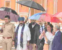 ब्रिक्स प्रतिनिधिमंडल ने जयपुर की शाही विरासत को निहारा : सिटी पैलेस से हवामहल तक दिखा सांस्कृतिक वैभव, पारंपरिक स्वागत से अभिभूत हुए विदेशी प्रतिनिधि