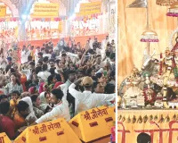 बारिश की फुहारों के बीच आकाश छूता रहा श्रीकृष्ण जन्म के उत्साह का ज्वार, गोविन्द देव जी सहित शहर के कृष्ण मंदिरों में उमड़ा आस्था का सैलाब