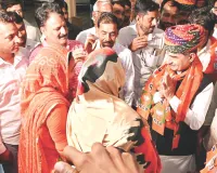 नगर निगम चुनाव : प्रदेशाध्यक्ष ने घर-घर जनसंपर्क किया, झोटवाड़ा में रोड शो