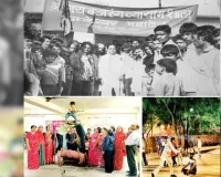 महिलाएं आजमा रहीं दांव, ताे कहीं पुरूष चला रहे शमशीर