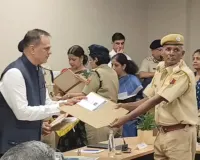 पुलिस मुख्यालय में राज्य स्तरीय पेंशन अदालत, 22 पुलिसकर्मियों को दिए गए पीपीओ
