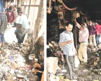 सेठी कॉम्पलेक्स अग्निकांड : बंद फायर सिस्टम के हाईड्रेंट में भरे मिले नींबू-मिर्ची