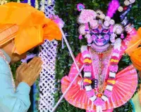 मुख्यमंत्री भजनलाल शर्मा ने पूंछरी का लौठा स्थित श्रीनाथजी मंदिर में किए दर्शन, मुकुट मुखारविंद मंदिर में श्री गिरिराज जी का किया अभिषेक